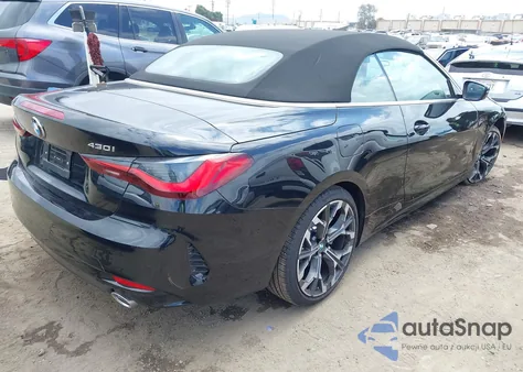 2025 BMW 4 Series 430I из США, поврежденный, VIN WBA33DB08SCU35159